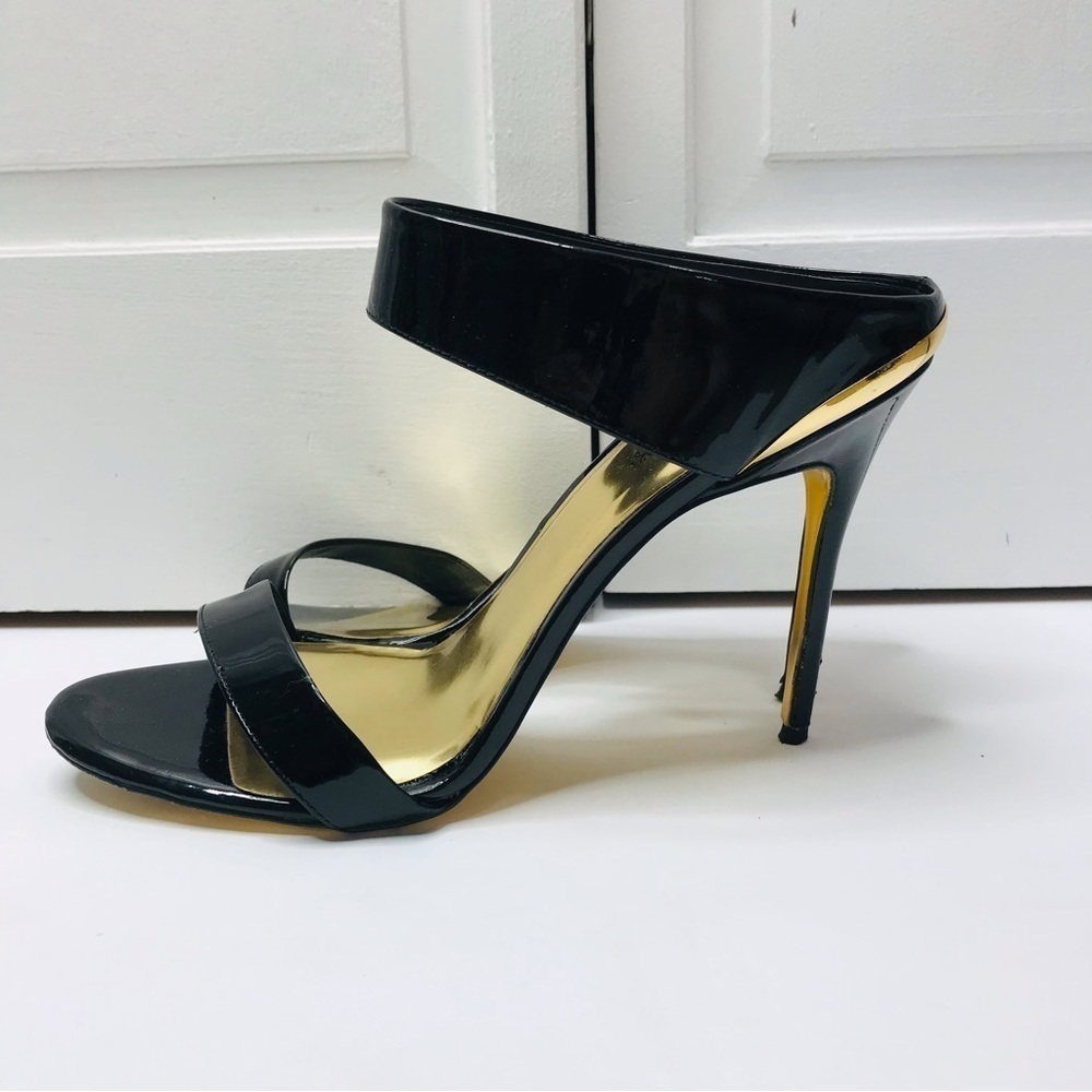 TED BAKER Chablise Black Sandals Size 9.5